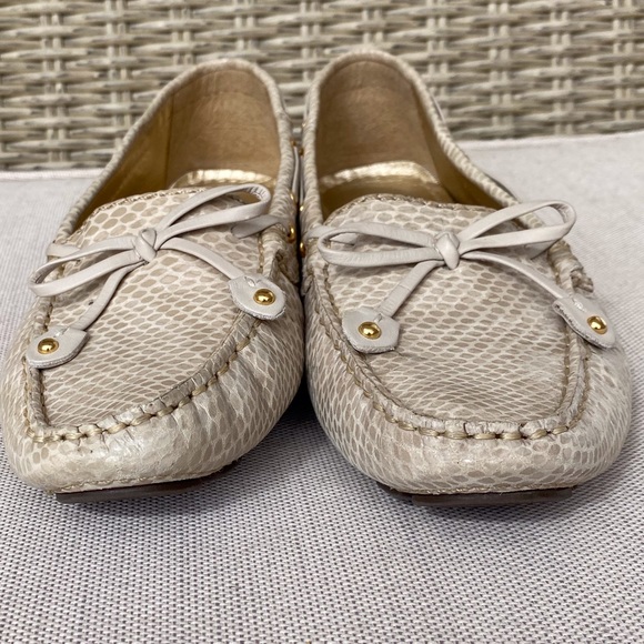 MARC JOSEPH Snakeskin “Cypress Hill” Driving Loafers - Picture 4 of 13